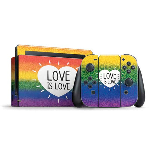 Love Is Love Rainbow Nintendo Skins